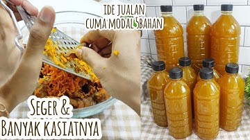 MODAL KECIL UNTUNG 2X LIPAT CUMA MODAL 5 BAHAN DAN  BIKINNYA GAK RIBET || *JAMU KUNIR*