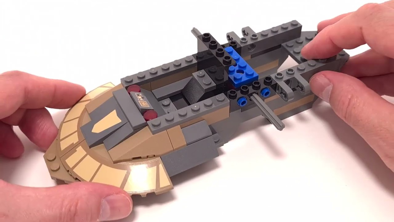 LEGO Star War 75024 HH 87 Starhopper Unboxing Speed Build Review