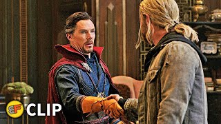 Thor Meets Doctor Strange Scene | Thor Ragnarok (2017) Movie Clip HD 4K