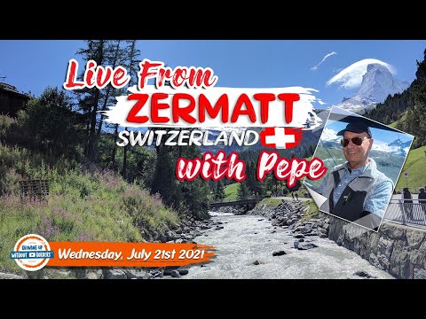 Live from Zermatt Switzerland 🇨🇭 with Pepe | 197 Countries, 3 Kids