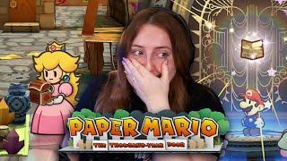 First time EVER playing Paper Mario! Paper Mario: The Thousand Year Door