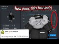 the OFFICIAL roblox account just got HACKED...?