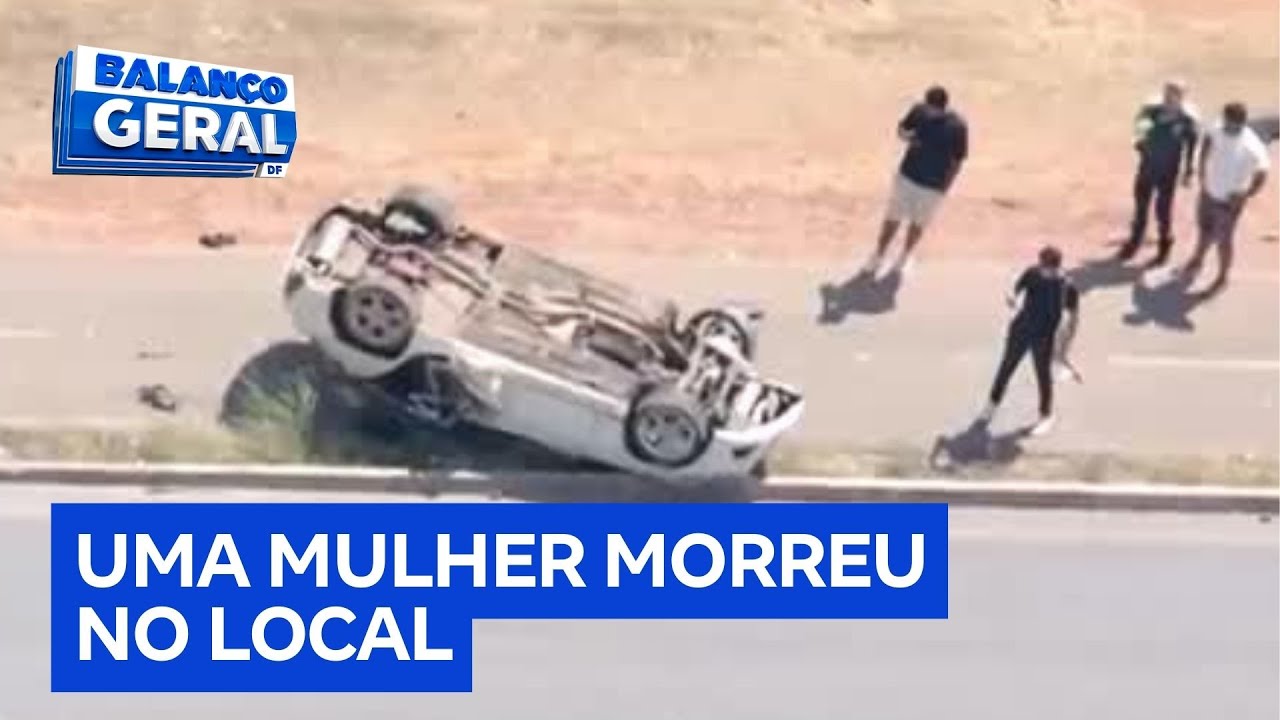 Carro envolvido em acidente fatal na DF-003 transportava seis pessoas | Balanço Geral DF