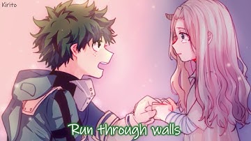 Nightcore - Run Through Walls (The Script) - (Lyrics)