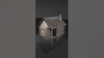 Making a Winter Wood house in 30 seconds