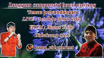 bowo langgam wuyung~dimas tedjo blangkon 2019