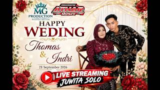 🔴 LIVE ATHAR MUSIC // WEDDING  THOMAS & INDRI // SEMBODRO  PRO AUDIO // 21  SEPTEMBER 2026