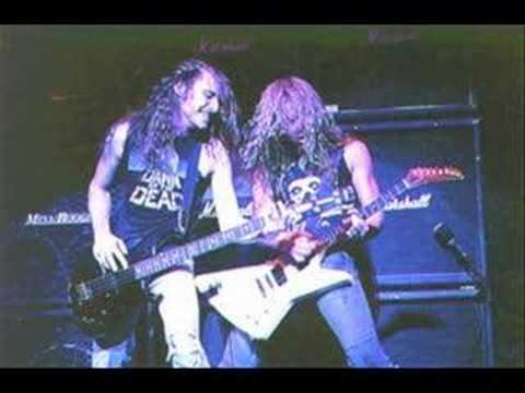 Kirk Hammett guitar solo in memory of Cliff Burton