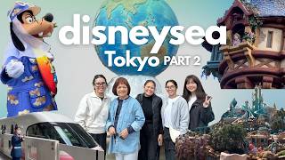 TOKYO Part 2 |  Disneysea Rides and Attractions | Traveling with Family | Frozen, Tangled and more