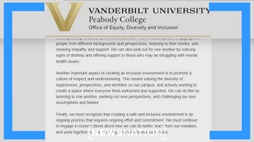 Professor: Vanderbilt