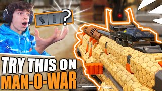 THIS LOADOUT *BREAKS* The Man O War + Secret Attachment? // Call of Duty Mobile