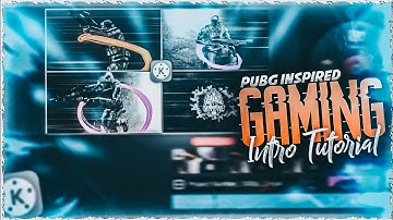 How to make gaming intro in kinemaster| How to make intro for gaming channel| Tech IB | Pubg intro