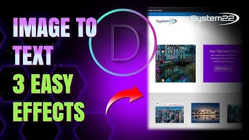 Divi Theme Image To Text 3 Easy Effects You Dont Know 👈👈👈
