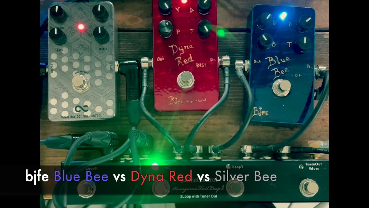 bjfe Blue Bee OD vs Dyna Red Dist vs Onecontrol Silver Bee - YouTube