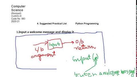 1.  Input a welcome message and display it.