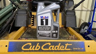 Cub Cadet Rzt 50 Oil Change Kawasaki Fh661V
