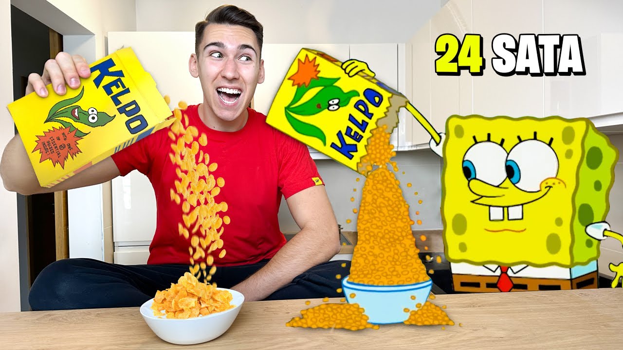 JEDEM HRANU IZ CRTAĆA 24 SATA!