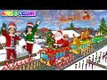 Yuta Mio Pawai Bus Natal Keliling Kota Sakura 🎄| Baby Celine Jadi Santa Claus🎅| Sakura School