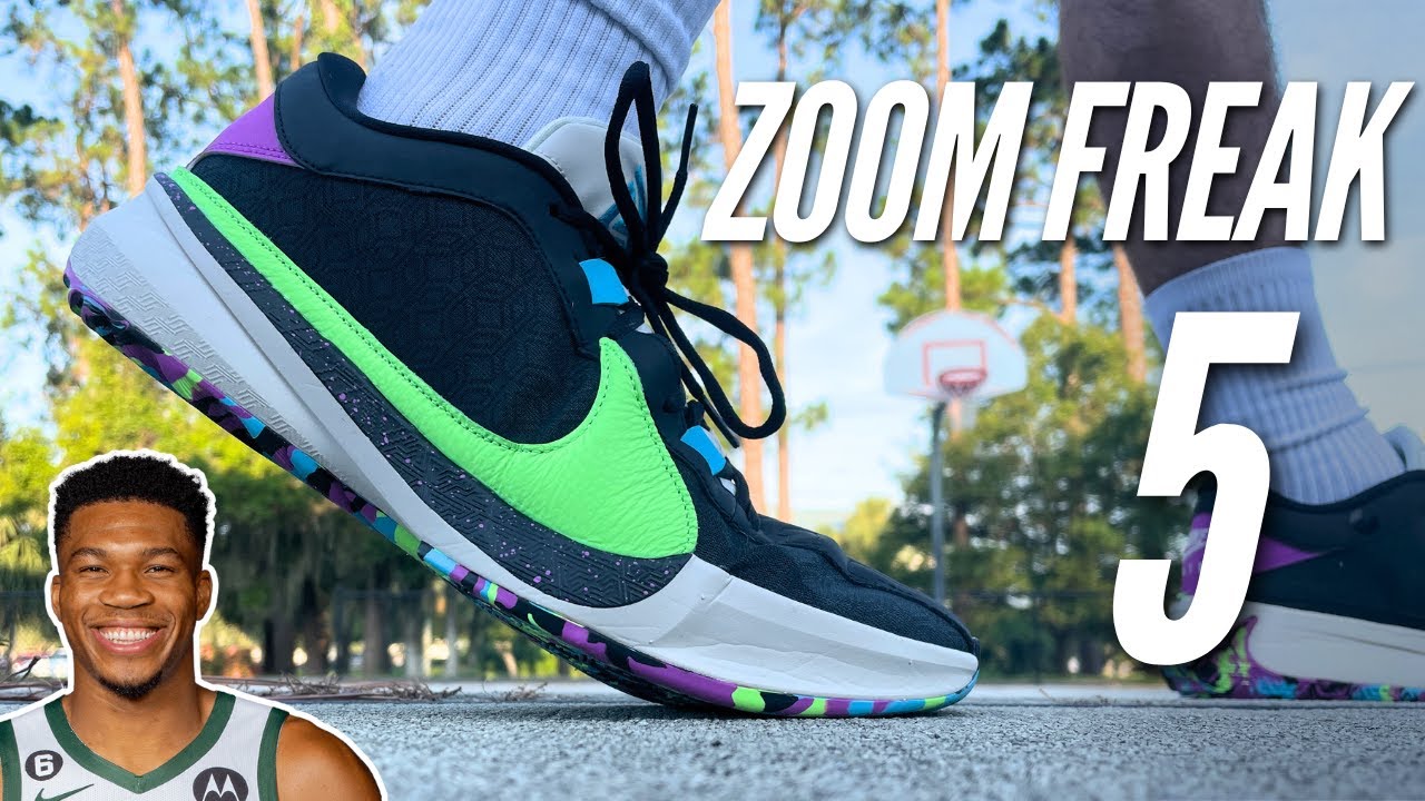 Nike Zoom Freak 5: First On Court Impressions - YouTube