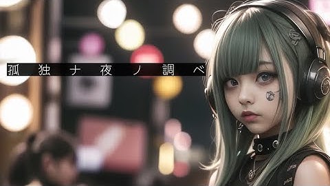 「孤独ナ夜ノ調ベ」Music Video #オリジナルソング  #suno #aiart#animation #klingai #hailuoai