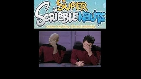 Super Scribblenauts - Part 2 - Facepalm! Super Facepalm!