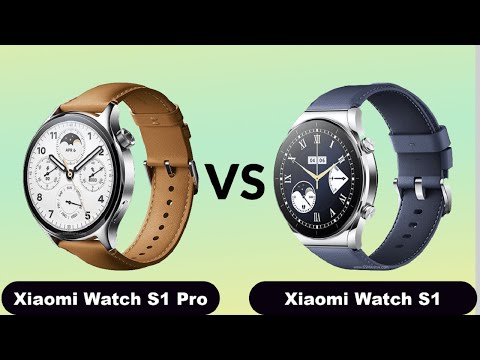 xiaomi watch s1 pro vs xiaomi watch s1..review