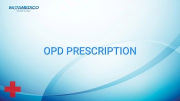 INSTAMEDICO HMS OPD PRESCRIPTION