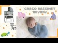 Graco Move 'n Soothe Bassinet Review | Baby Bassinet with Movement, Vibration and Sound Settings