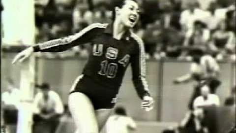 Debbie Green (USA) - 1995 International Volleyball...