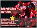 TeohnologyToys: Iron Factory 铁工厂 IF EX-42 HEAT DEATH aka Beast Wars Megatron Review &amp; Transform