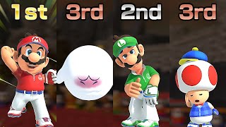 Mario F Super Rush Mario Vs Boo Vs Luigi Vs Toad In Bowser Highlands
