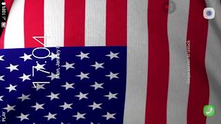 3D US Flag Live Wallpaper screenshot 2