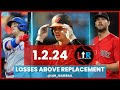Losses above replacement top 5 catchers and offseason 3wo