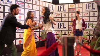 The Myntra Ifl Fight Between Chennai & Kolkata