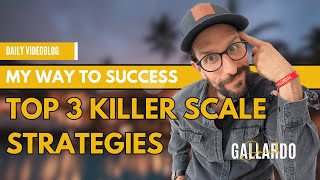 Introducing My Top Three Killer Strategies For Business Scaling | My Way To Success