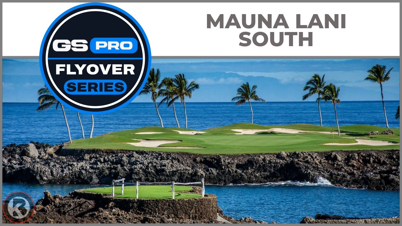 GSPro Course Flyover - Mauna Lani South - Designed by Renegade
