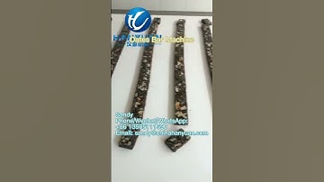Sesame Nuts Bar Machine | Date Walnut Bar Machine | Fruit Dates Nuts Bar Production Line