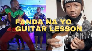 FANDA NA YO GUITAR LESSON #tutorial