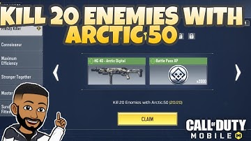 KILL 20 ENEMIES WITH ARCTIC 50 FRENZY KILLER CALL OF DUTY MOBILE COD MOBILE CODM