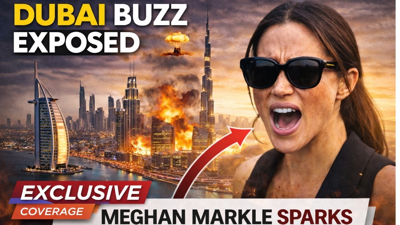 Dubai BUZZ Goes Nuclear as Meghan Markle Sparks Viral MELTDOWN - YouTube