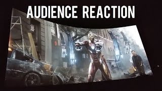 Avengers: Infinity War - Audience Reaction Iron Man Mark 50 Suit Up