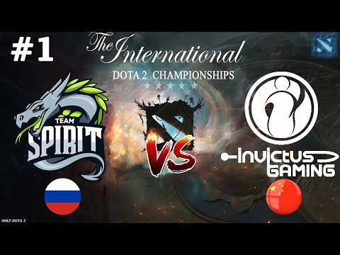 САМЫЙ ОЖИДАЕМЫЙ МАТЧ РЕВАНШ ИНТА! | Spirit vs IG #1 (BO3) The International 10