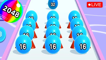 🔴 💥Ball Run 2048 Merge Number Live Gameplay Part 10