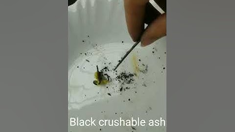 Fiber Identification by Burning Test