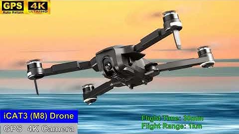 iCAT3 GPS 4K Long Range Brushless Drone – First Flight Guide !