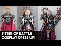 Sister of battle cosplay transformation  warhammer 40k