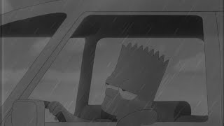 Its Raining and you´re listening to a sad Lil Peep mix in a Car