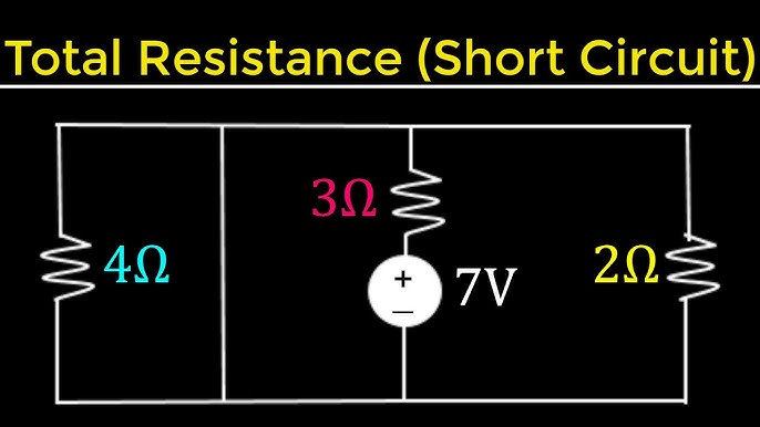 05 - How to find the Equivalent Resistance of a Short Circuit #Easyway 