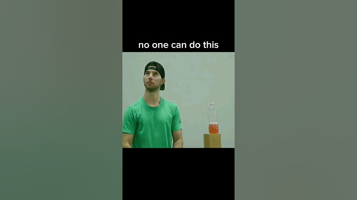 no one can do this! : bottle flip trick shot #bottleflip #trickshot