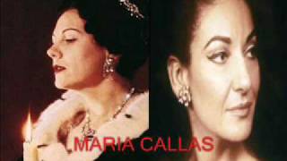 EBBEN ? NE ANDRÒ LONTANA . RENATA TEBALDI & MARIA CALLAS